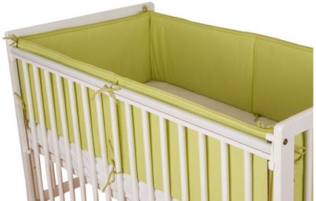 Babyrenka Ochranný límec do postýlky Standart 360 x 30 cm (okolo celé postýlky) Pistacia