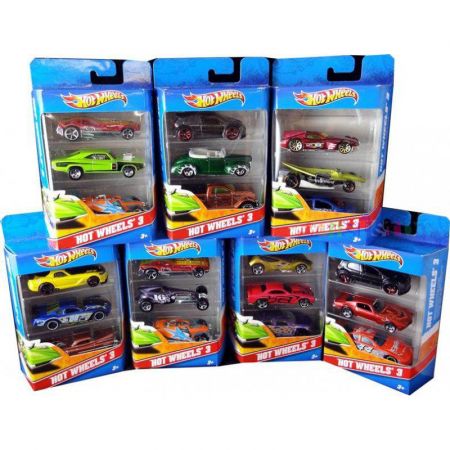 Mattel Hot Wheels Angličák 3 ks v balení