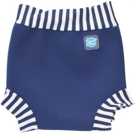 Splash About Plavky Happy Nappy - modrobílé Vel. S (3-6 kg)