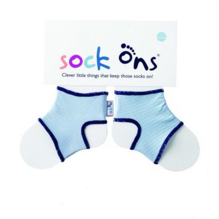 Kikko Sock ons - držák ponožek Sv. modrá 6-12m