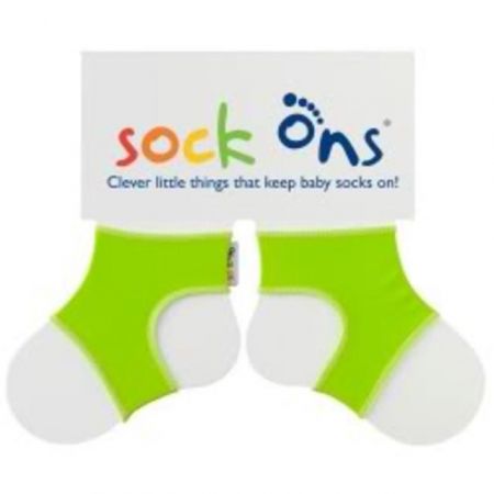 Kikko Sock ons - držák ponožek Limetka 6-12m