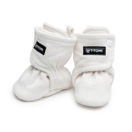 T-TOMI Capáčky WARM-Cream 9-12m