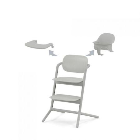 Cybex Lemo 3v1 Jídelní židlička-Suede Grey