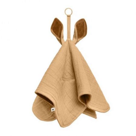 BIBS Kangaroo mazlíček z BIO bavlny-Desert Sand