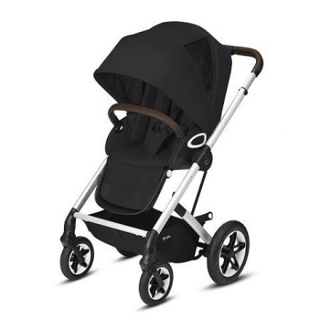 Cybex Talos S Lux SILVER 2021-Deep Black