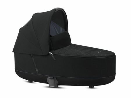 Cybex Priam Lux Carry Cot 2022-Deep Black 2021