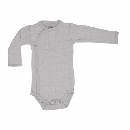 Lodger Romper Solid Long Sleeves-Mist 80