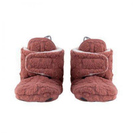 Lodger Slipper Folklore Fleece Rosewood 3 - 6 měsíců