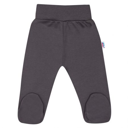 Kojenecké polodupačky New Baby Classic II tmavě šedé 68 (4-6m)