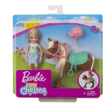 MATTEL - Barbie Chelsea A Poník