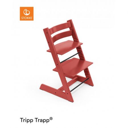 STOKKE Tripp Trapp Chair + Baby Set ZDARMA, Warm Red