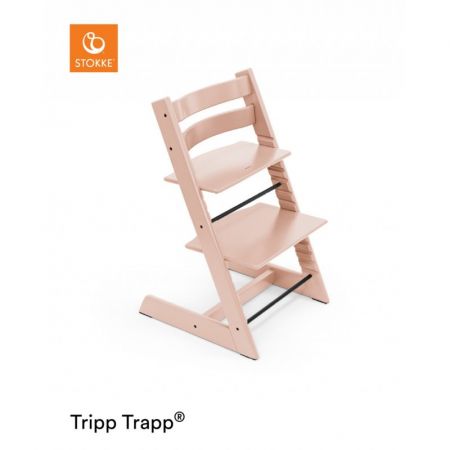 STOKKE Tripp Trapp Chair + Baby Set ZDARMA, Serene Pink