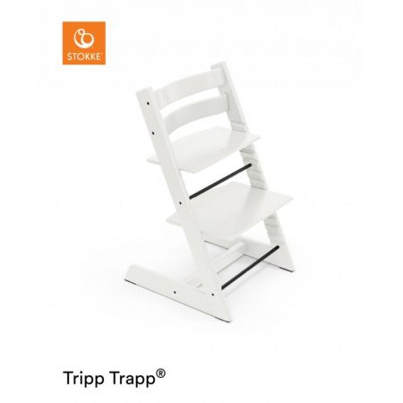 STOKKE Tripp Trapp Chair  + Baby Set ZDARMA, White