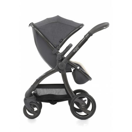 BabyStyle EGG kočárek Quantum Grey/Gun Metal rám 2019