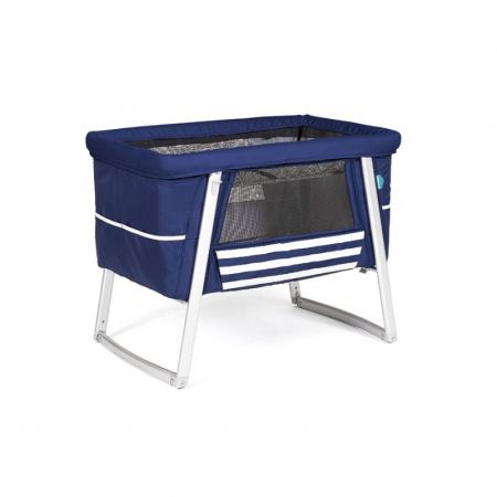 Babyhome AIR postýlka, Navy / White (Sailor)