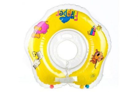 Plavací nákrčník Flipper od 0 měsíců Žlutý
