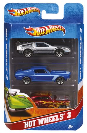 MATTEL - Hot Wheels Autíčka sada 3ks