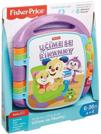 MATTEL - Fisher Price Učíme se říkanky CZ