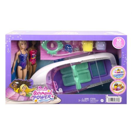 MATTEL - Barbie Člun S 2 Panenkami, Mix produktů