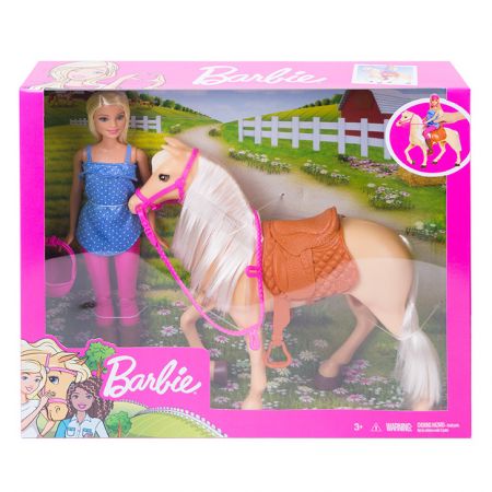 MATTEL - Barbie Panenka S Koněm