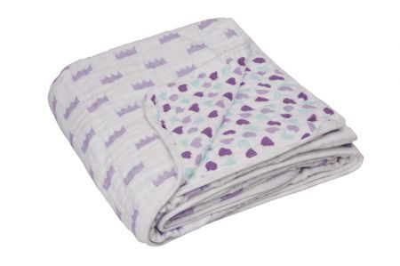 Lässig deka Cozy Blanket 120x120 - little king queen girls