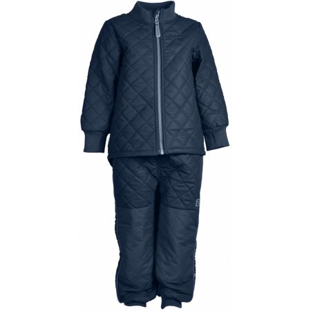 Mikk-Line dětský fleece termo oblek Duvet Blue Nights 16812 Velikost: 122 Termo, Voděodolný, Fleece