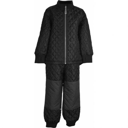Mikk-Line dětský termo oblek Black 4205 Velikost: 104 Termo, Voděodolný