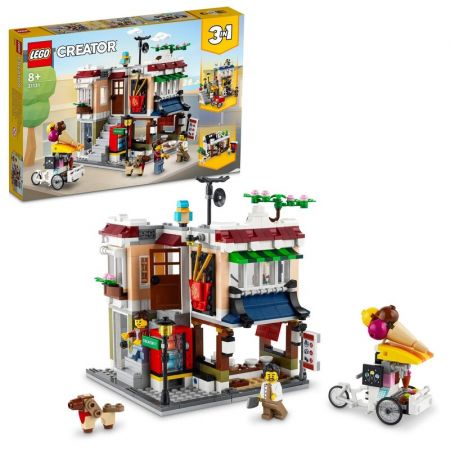 LEGO - Bistro s nudlemi v centru města