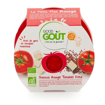 Good Gout Rajčátka s červenou quinou a sýrem Feta 220g BIO