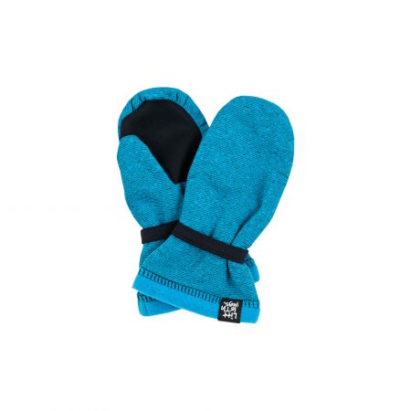 modré tecnostretchové rukavice  - 3