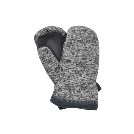 tmavě šedé svetrovinové rukavice - 5
