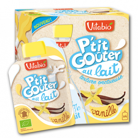 mléčné kapsičky vanilka od 3 let 4x85g