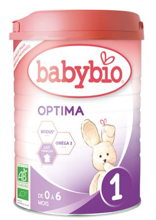 Babybio mléko Optima 0 - 6 měsíců 900g