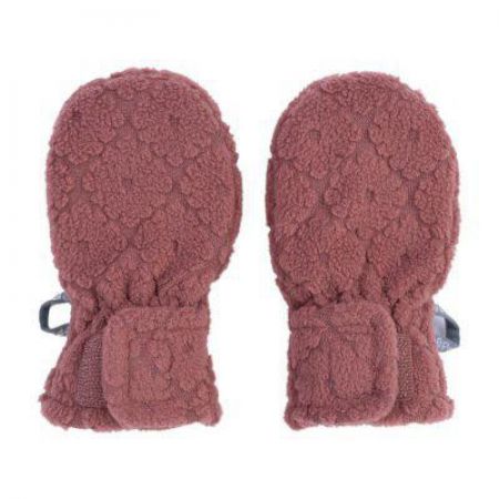 Lodger Rukavice Mittens Folklore Fleece Rosewood 1 - 2 roky