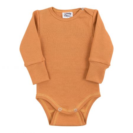 hořčicové rostoucí body s dlouhým rukávem  - 6-9kg