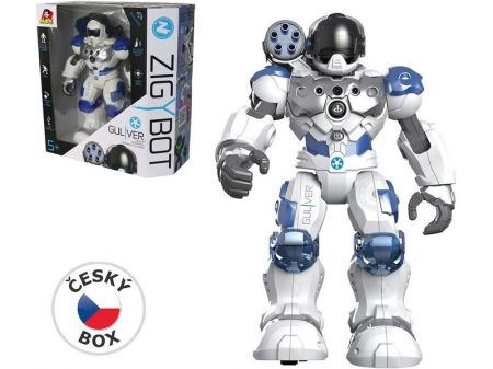 MADE - Robot policejní Guliver, 22 funkcí, modrá