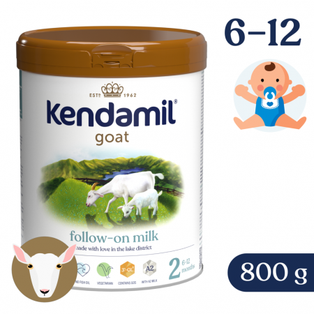 Kendamil Kozí kojenecké mléko 2 DHA+ 800 g