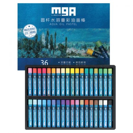 M&G - Pastel olejový Aqua Oil Pastel - sada 36 ks