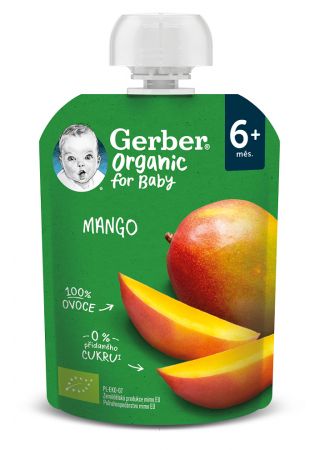 GERBER GERBER Organic Kapsička mango 90 g​