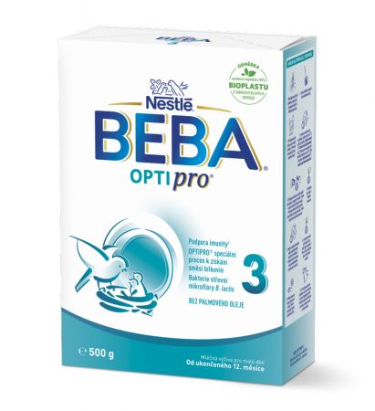 BEBA BEBA OPTIPRO® 3 Mléko batolecí, 500 g​