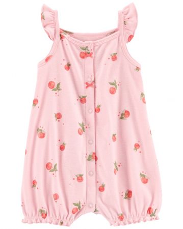 CARTERS CARTER'S Overal letní Pink Peach holka 3m