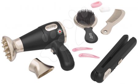 Smoby Kadeřnice s elektronickým vysoušečem vlasů My Beauty Hair Set  s kulmou kartáčem hřebenem a doplňky do vlasů