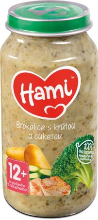 HAMI HAMI Brokolice a krůtí prsa (250 g) - maso-zeleninový příkrm