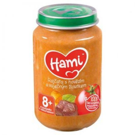 HAMI HAMI Brambory s rajčaty a kuřetem (200 g) - maso-zeleninový příkrm