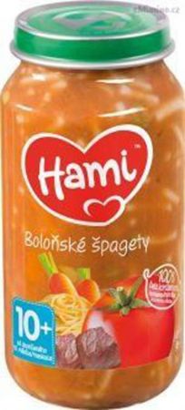 HAMI HAMI Špagety s hovězím a zeleninou (250 g) - maso-zeleninový příkrm