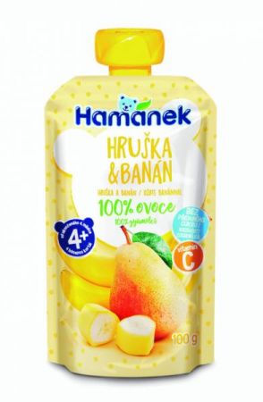 HAMANEK HAMÁNEK Hruška & banán 100 g