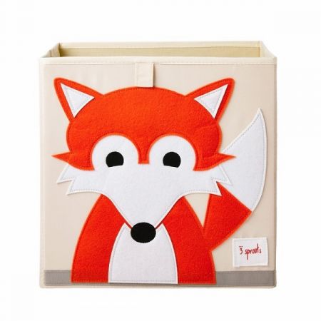 3 SPROUTS úložný box Fox Orange