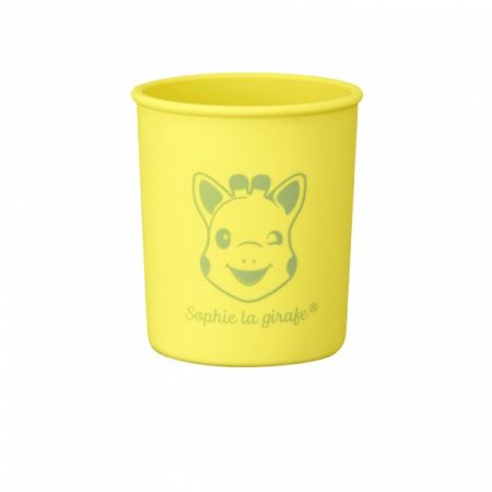 VULLI silikonový pohárek žirafa SOPHIE Žlutá