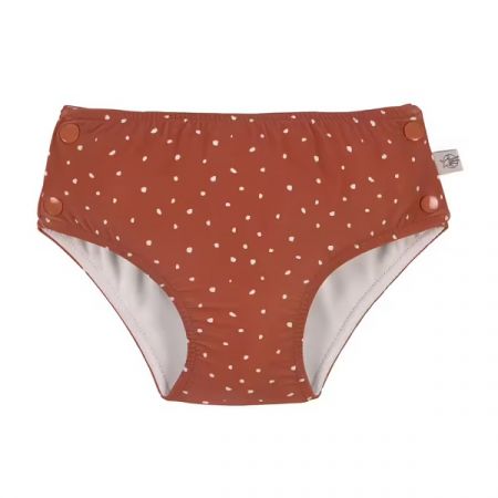 LÄSSIG plavecká plenka s patentkami SNAP SWIM DIAPER Speckles Rust 13-24m