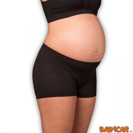 CARRIWELL kalhotky do porodnice těhotenské i po porodu DELUXE 2ks Černá